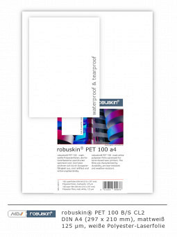 robuskin PET 100 a4 - 100 Blatt