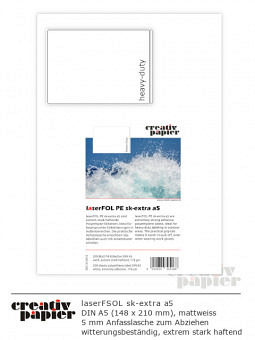laserFOL PE sk-extra DIN A5 - 200er Pack