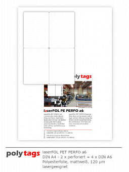 laserFOL PET PERFO a6