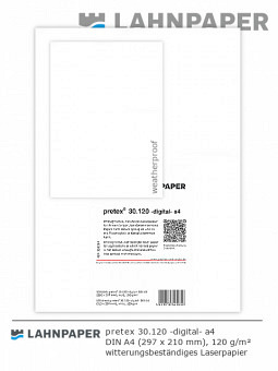 pretex 30.120 -digital- DIN A4 - 500 B..