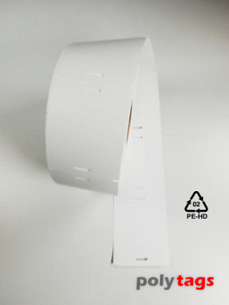 HDPE-Bündelschilder 0907 weiß