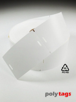 HDPE-Bündelschilder 1107 weiß