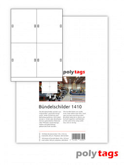 Bündelschilder 1410