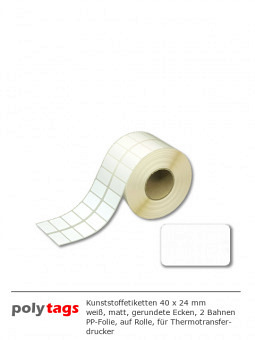PP-Etiketten 5035 weiß