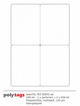 laserFOL PET PERFO a6